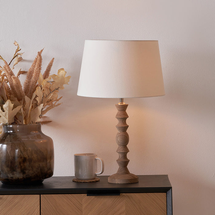 Hockley Wooden Table Lamp Base
