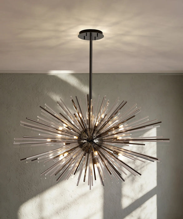 Natsumi 112cm Sputnik Horizontal Oval Pendant