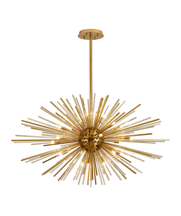 Natsumi 112cm Sputnik Horizontal Oval Pendant
