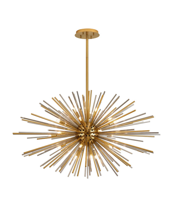 Natsumi 112cm Sputnik Horizontal Oval Pendant
