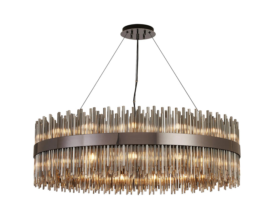 Natsumi Pendant | Smoked Glass - 26cm to 100cm