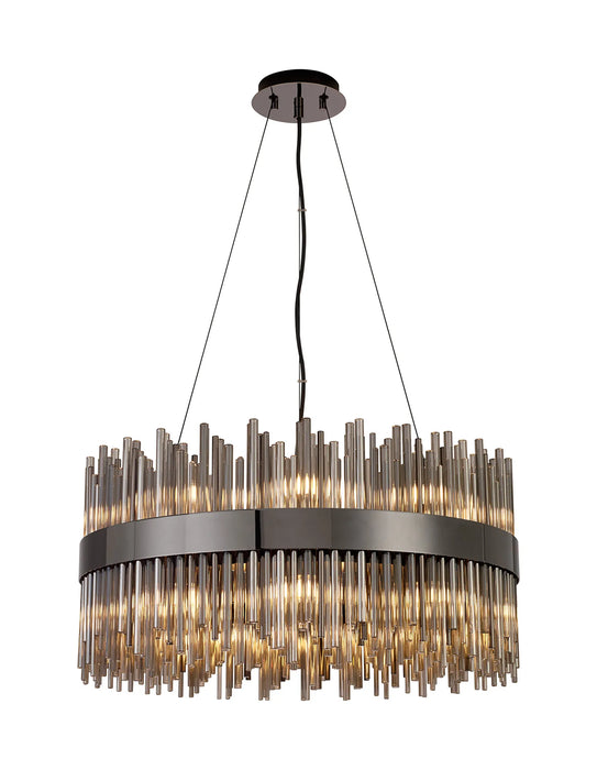 Natsumi Pendant | Smoked Glass - 26cm to 100cm