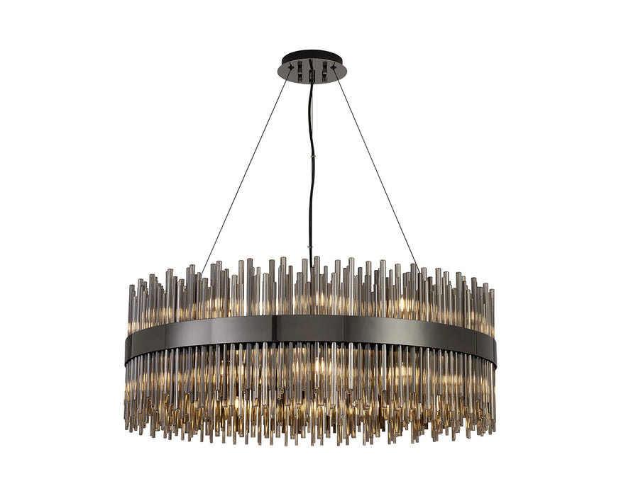 Natsumi Pendant | Smoked Glass - 26cm to 100cm