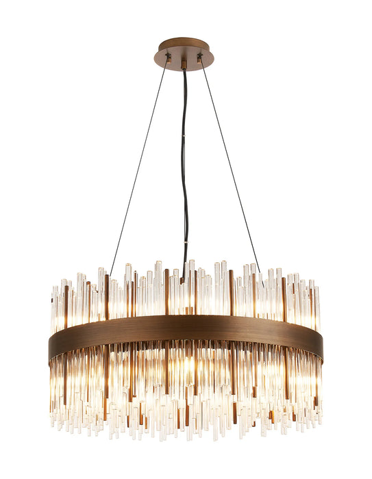 Natsumi Pendant | Clear Glass - 26cm to 100cm