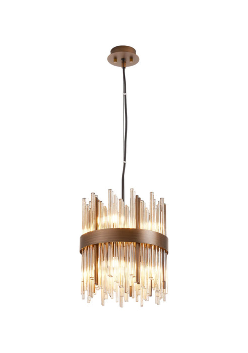 Natsumi Pendant | Cognac Glass - 26cm to 100cm