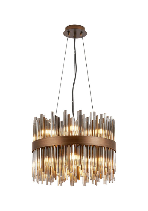 Natsumi Pendant | Smoked Glass - 26cm to 100cm