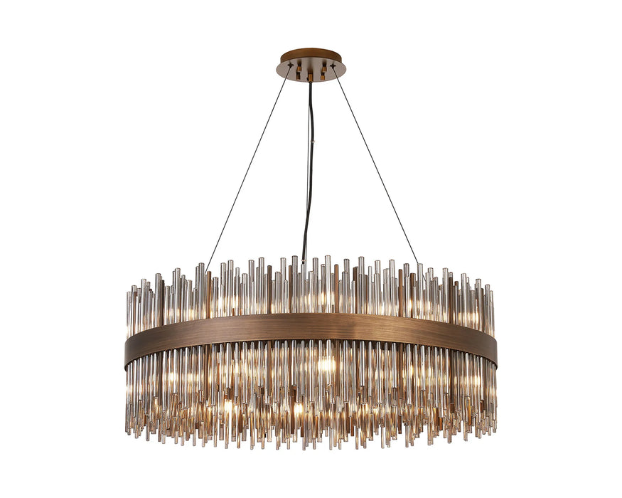 Natsumi Pendant | Smoked Glass - 26cm to 100cm