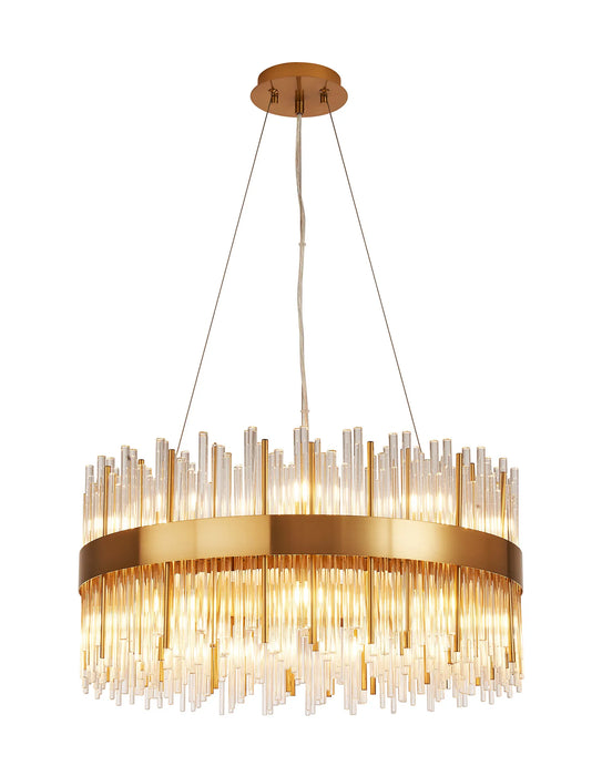 Natsumi Pendant | Clear Glass - 26cm to 100cm