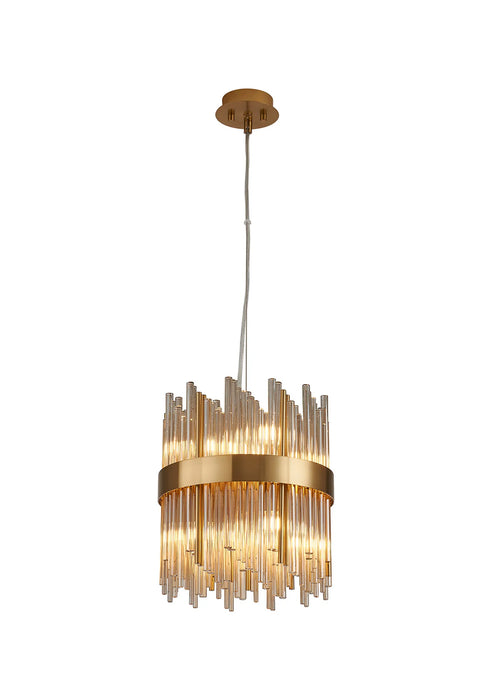Natsumi Pendant | Cognac Glass - 26cm to 100cm
