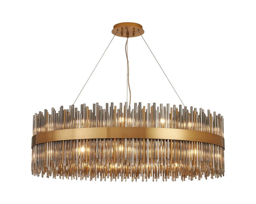Natsumi Pendant | Smoked Glass - 26cm to 100cm