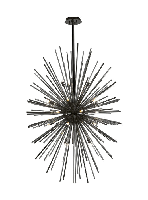 Natsumi 75cm Sputnik Vertical Oval Pendant