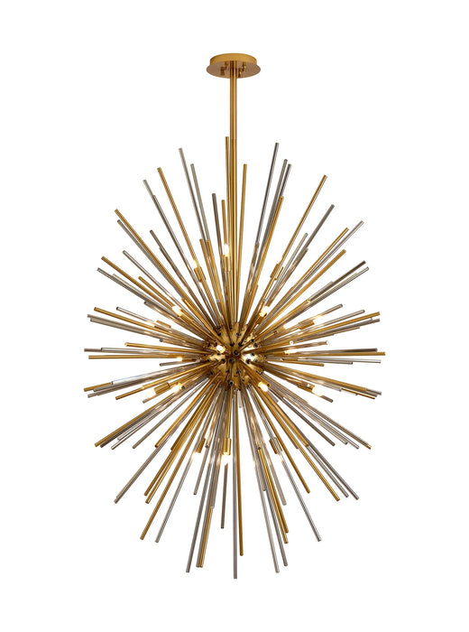 Natsumi 75cm Sputnik Vertical Oval Pendant