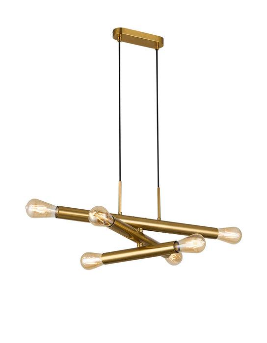 Cavalla Horizontal 6 Light Pendant