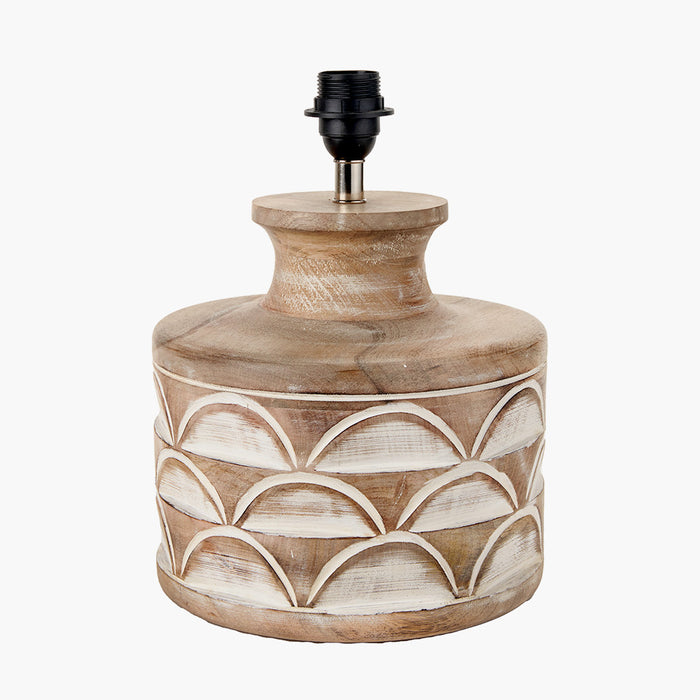 Naples Wooden Table Lamp Base