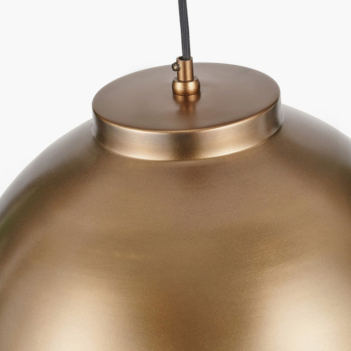 Pelham Domed Metal Pendant
