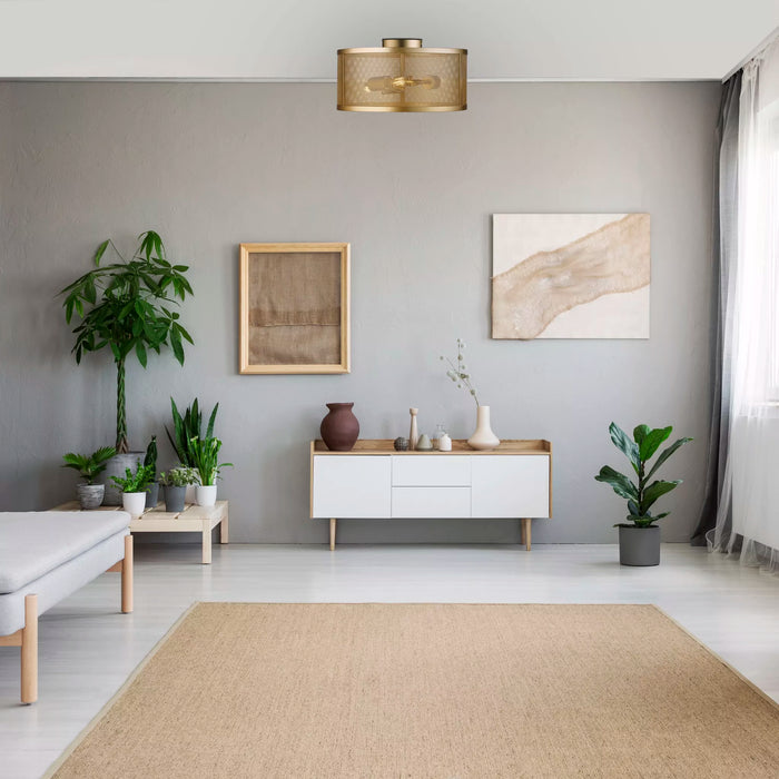 Meshi Semi Flush
