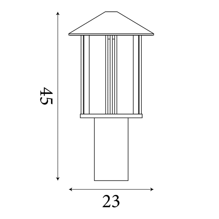 Niamh Outdoor Post Light