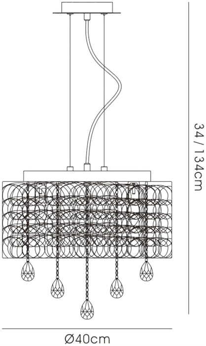 Millie Crystal Pendant