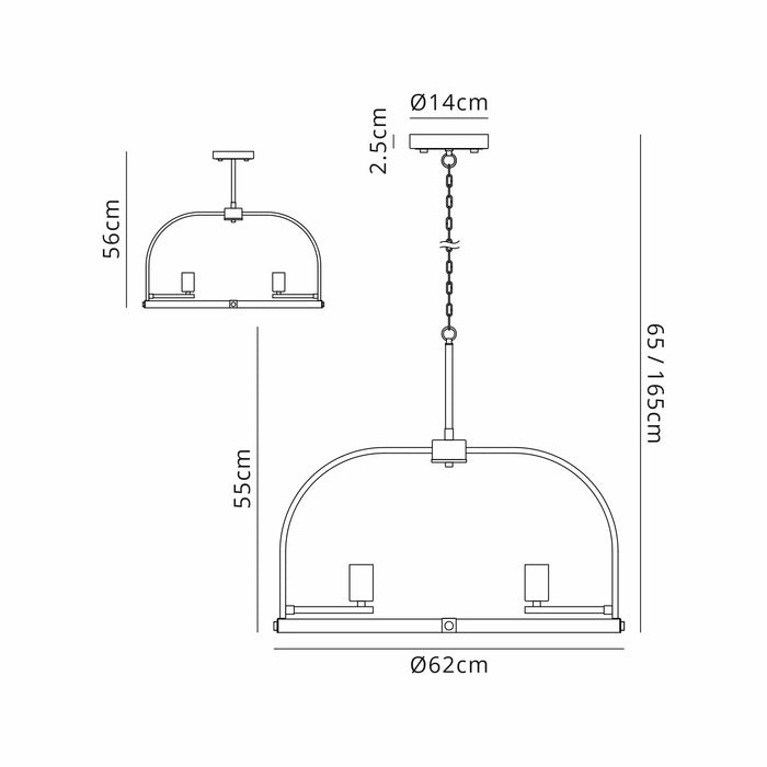 Hamlet Large Pendant