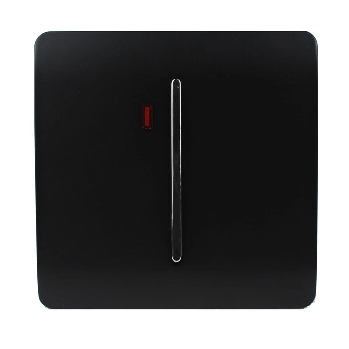 45A Double Pole Switch With Neon : 1 Gang