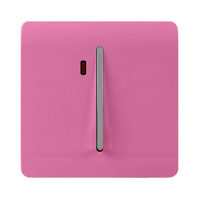 45A Double Pole Switch With Neon : 1 Gang