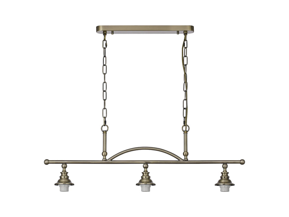 Ramsey Bar Pendant - FRAME ONLY (Multiple Colours)