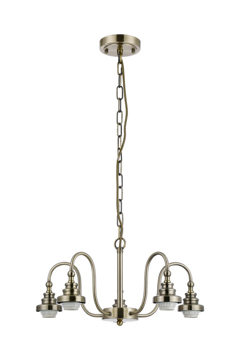 Ramsey 3 / 5 / 8 Light Pendant - FRAME ONLY (multiple colours)