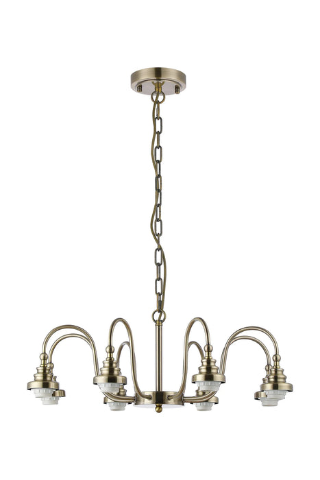 Ramsey 3 / 5 / 8 Light Pendant - FRAME ONLY (multiple colours)