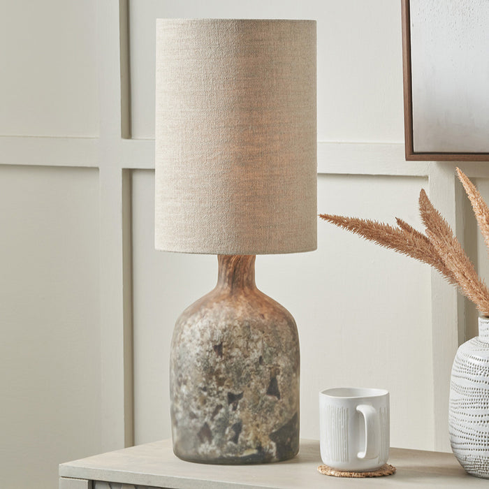 Caldera Organic Glass Table Lamp