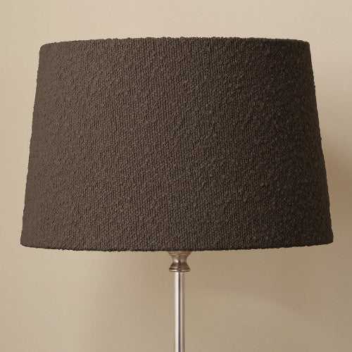 Dotty Mocha Brown Boucle Shade