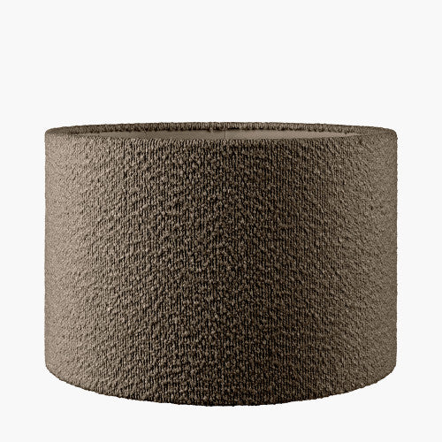 Dolly Mocha Brown Boucle Shade