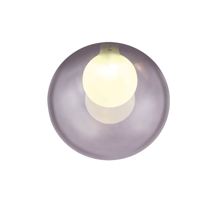 Azure 15cm Double Glass Globe