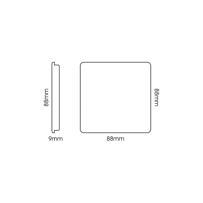 Single Blanking Plate