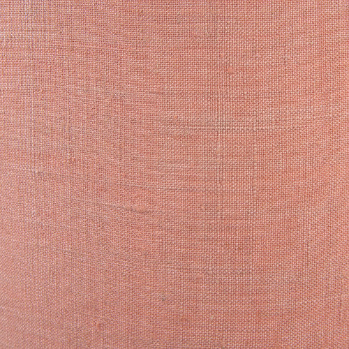 Teddy Apricot Linen Drum Shade