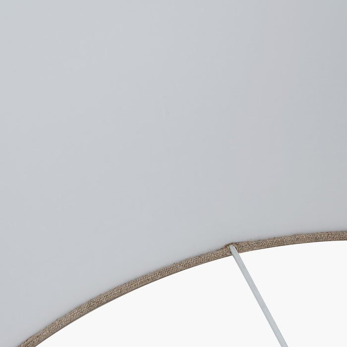 Teddy Natural Linen Drum Shade