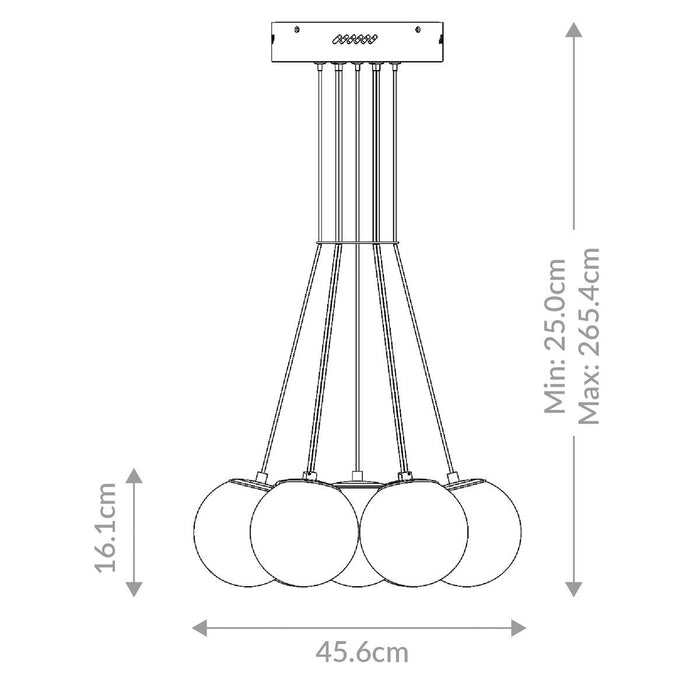 Thoth LED Cluster Pendant