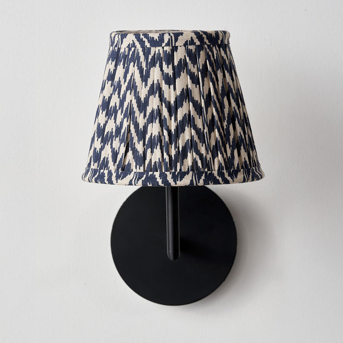 Madrid Blue Pleated Shade 6.5" - 20"