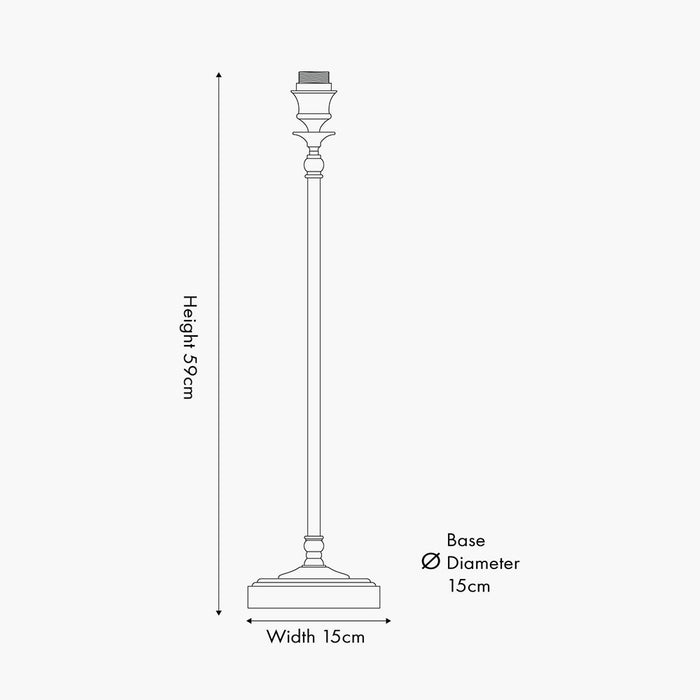 Warren Candlestick Base