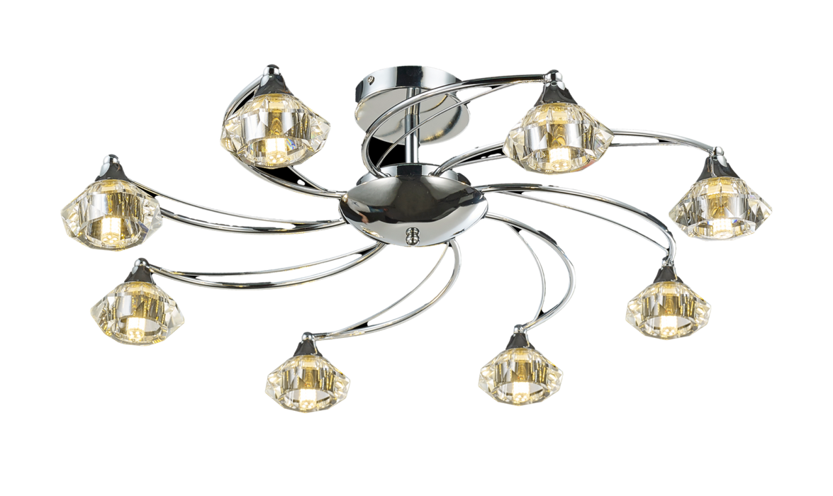 Bradley Semi Flush 3 / 5 / 8 Light