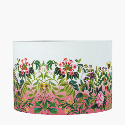 Yolanda Patterned Drum Shade