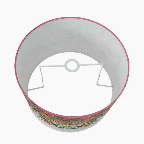 Yolanda Patterned Drum Shade
