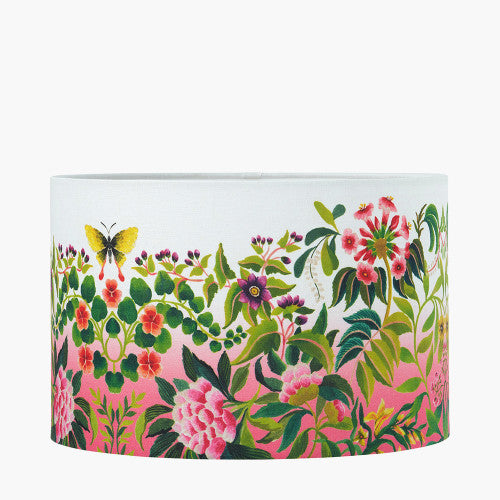 Yolanda Patterned Drum Shade