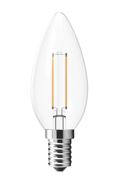 E14 2w Candle Clear - Exclusive Lighting Ltd