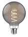LED E27 4w Globe Spiral Smoked Warm White : Dimmable - Exclusive Lighting Ltd