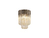 Belize Semi Flush - Cognac Glass - Exclusive Lighting Ltd