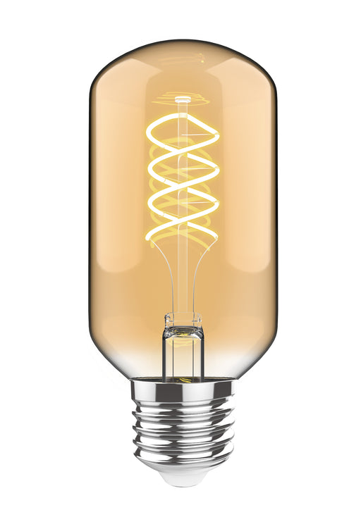 LED E27 4w Classic Spiral Amber : Dimmable - Exclusive Lighting Ltd