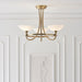 Freya Semi Flush - Exclusive Lighting Ltd