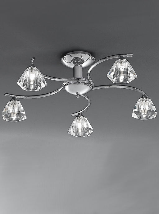 Franklin Semi Flush - Exclusive Lighting Ltd