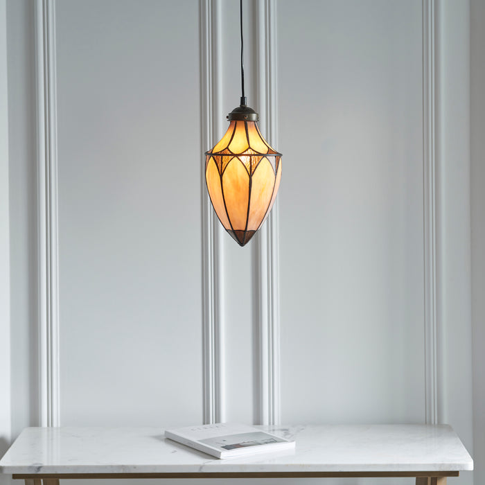 Parkville Single Acorn Pendant - Exclusive Lighting Ltd