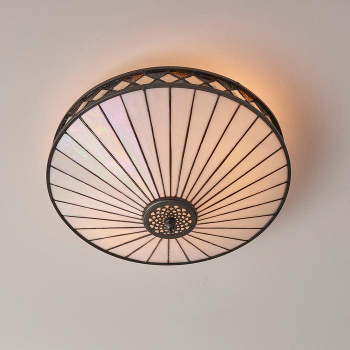 Astoria Flush Light - Exclusive Lighting Ltd